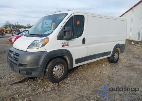 2015 Ram Promaster 1500 Low Roof z USA, uszkodzony, nr VIN 3C6TRVAG5FE503686